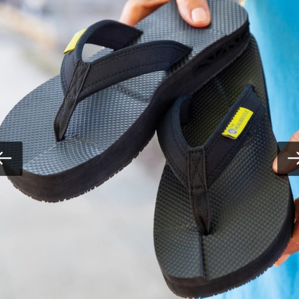 Healing‎ Sole Comfort Flip Flops |Cushioned Orthotic plantar fasciitis Sandals